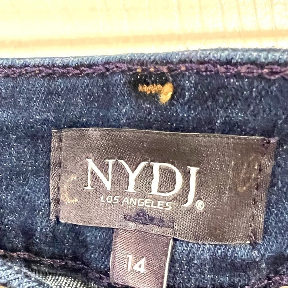 NYDJ Plus 14 Alina Lift Tuck Skinny Leggings Jeans dark washed women’s - Picture 5 of 13
